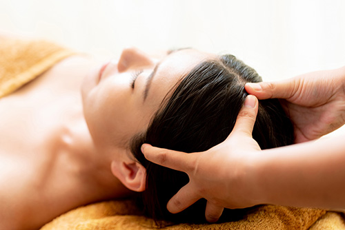 ドライヘッドスパ画像